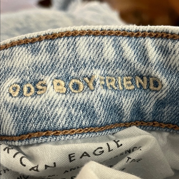 American Eagle Outfitters Light Blue Straight Leg Jeans - Picture 10 of 10